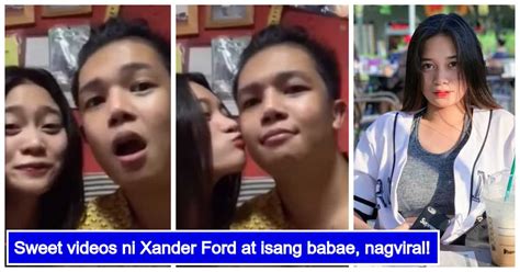 Xander Ford’s sweet moments with a girl caught on video.